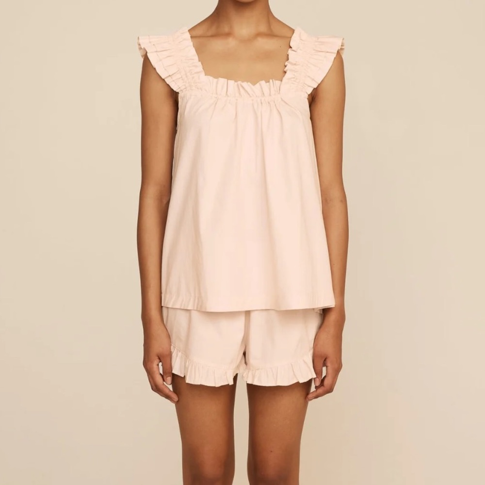 Nicolette Sleep Set - Cotton - Nude Blush (XS) - Picture 4 of 7